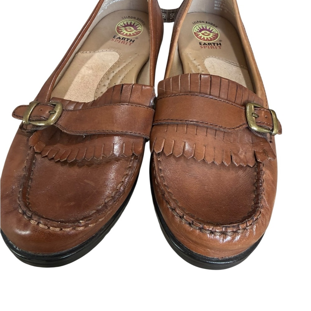 Earth Spirit Tan Loafers - Picture 2 of 11